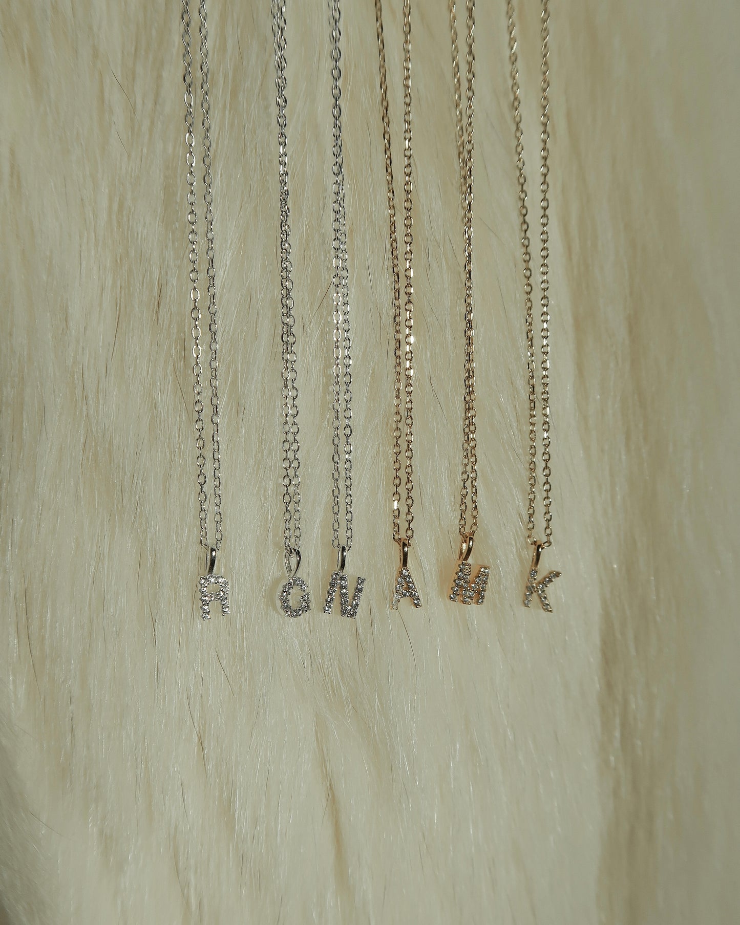 Letter Pendant Necklace