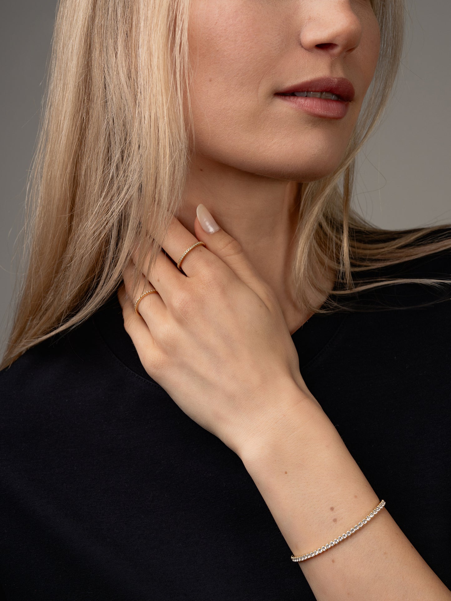 Stone Band Ring