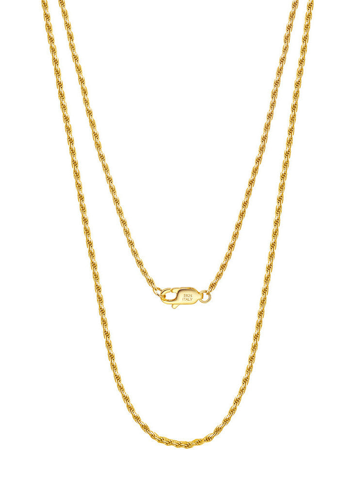 Twisted Rope Necklace