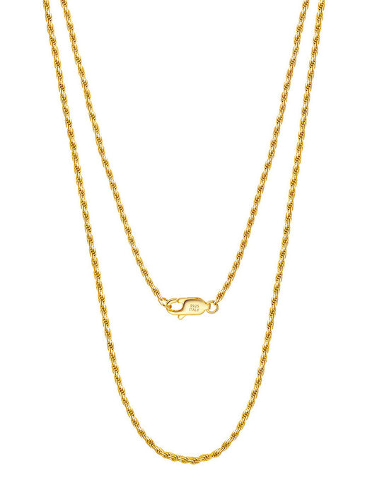 Twisted Rope Necklace