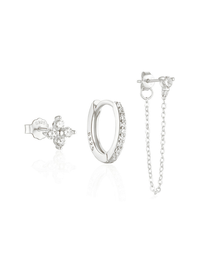 Flower Earring Set