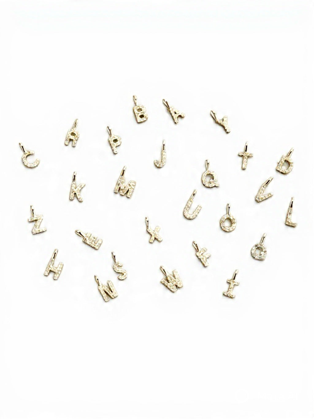 Letter Pendant Necklace