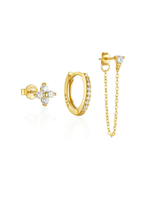 Flower Earring Set